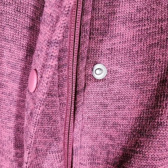 LANDS' END WOMEN'S SWEATER  FLEECE COAT - Picture 6 of 10